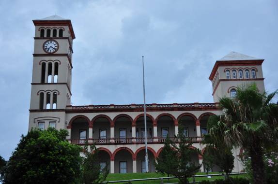 Palácio do Governo em Hamilton, capital de Bermuda